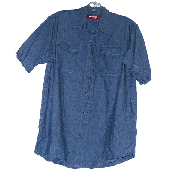 Wrangler Short Sleeved Shirt Size Medium - Picture 1 of 4